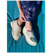 Chausson à Grande Ouverture Beige Femme CHUT BR3264 G - BRUMAN