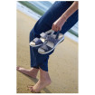 Sandale Cuir Marine Effet Marbré Femme CHUT AD 2181 I - ADOUR