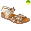 Sandale Effet Python Or Femme CHUT BR 3343 C - Bruman
