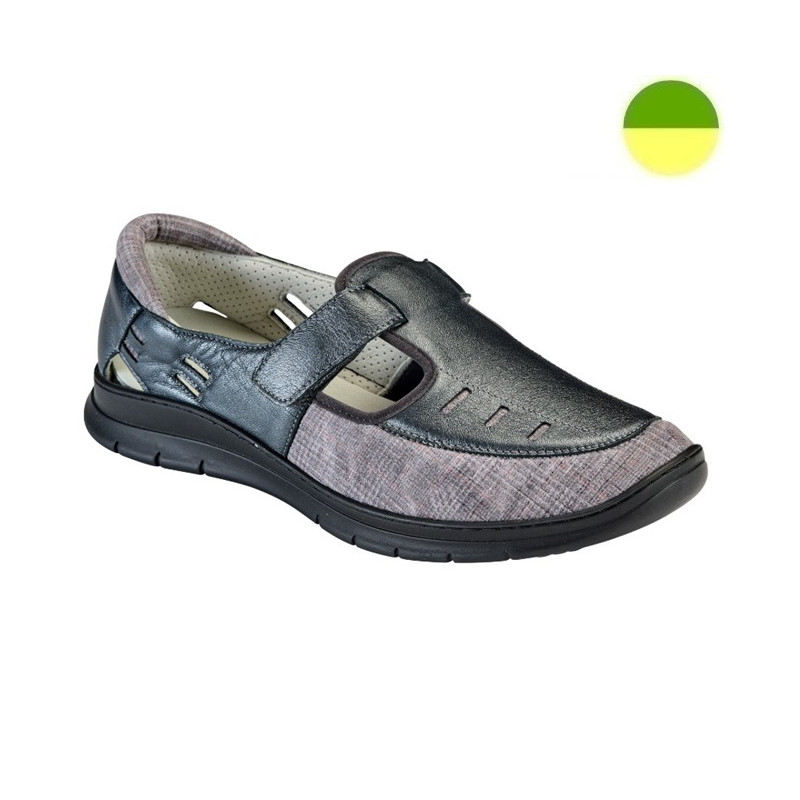 Chaussure à Grande Ouverture Gris Homme CHUT AD 2160 C - ADOUR