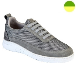 Sneaker à Lacet Elastique Gris Homme CHUT AD 2554 - ADOUR