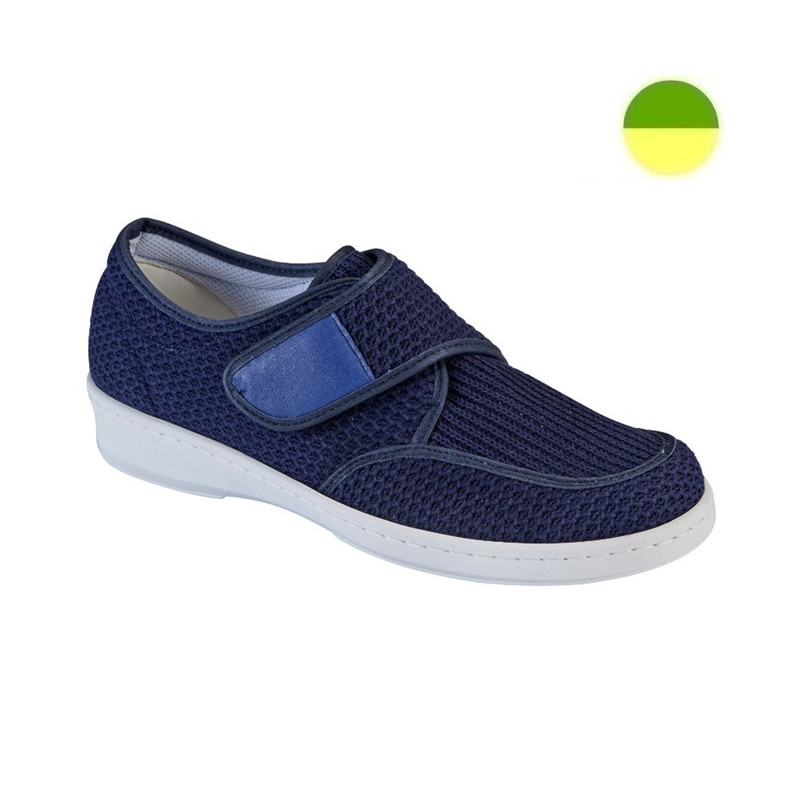 Chaussure Marine Effet Nid d'Abeille Homme CHUT BR 3352 B - BRUMAN