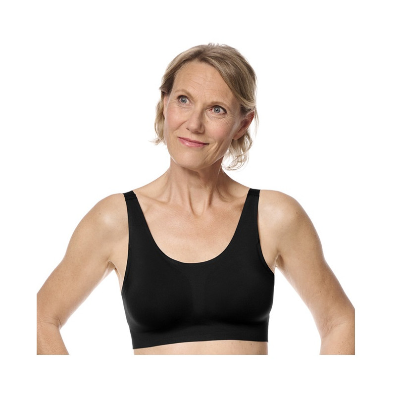 Aylin - Brassière sans armatures - Noir - Amoena