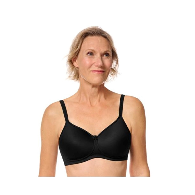 Mara - Soutien-gorge paddé sans armatures - Noir - Amoena
