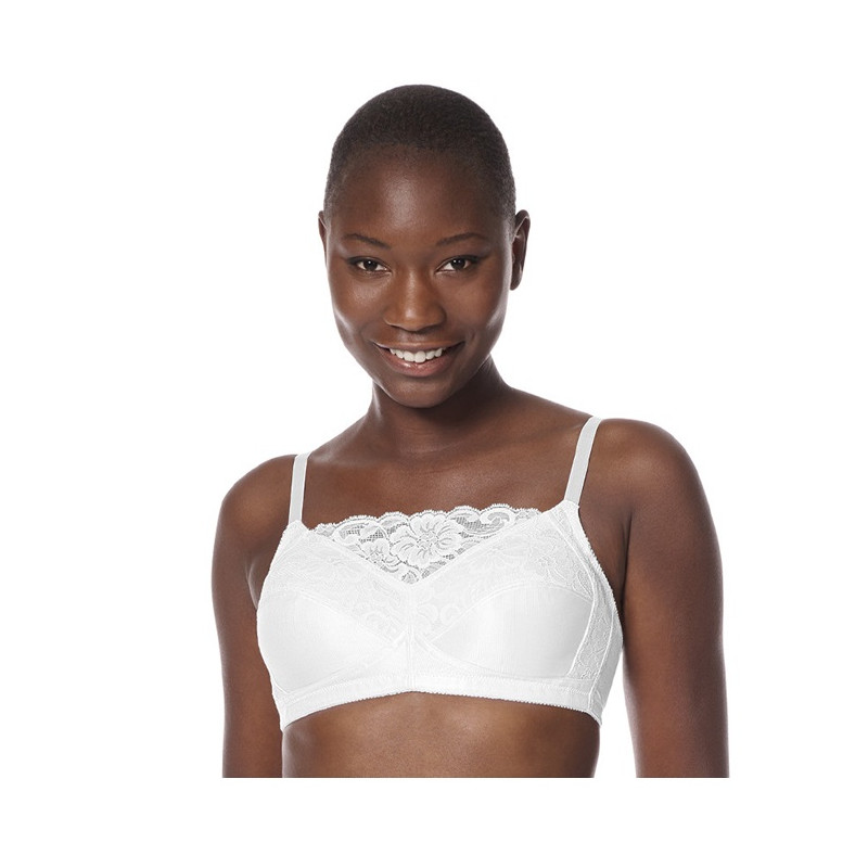 Isabel - Soutien-gorge sans armatures - Blanc - Amoena