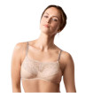Alina- Soutien-gorge sans armatures - Rose clair / Gris - Amoena