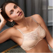 Alina- Soutien-gorge sans armatures - Rose clair / Gris - Amoena