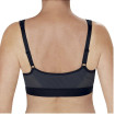 Ester - Soutien-gorge sans armatures - Noir / Gris - Amoena