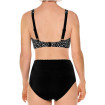 Manila - Bas de bikini - Noir / Blanc - Amoena