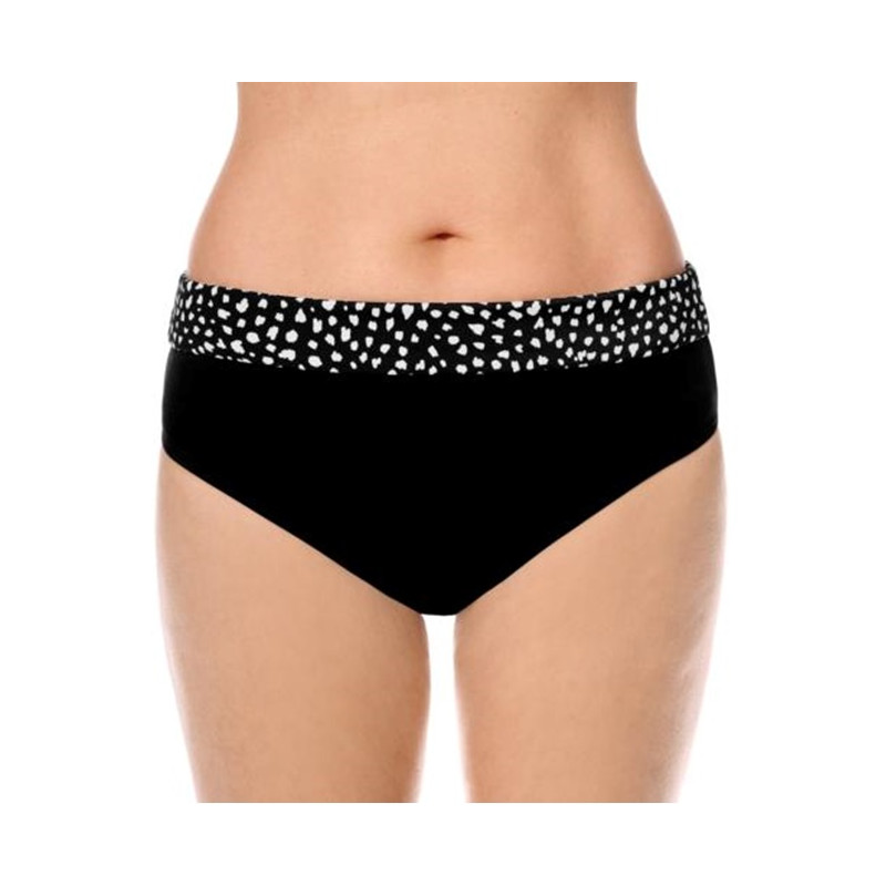 Manila - Bas de bikini - Noir / Blanc - Amoena