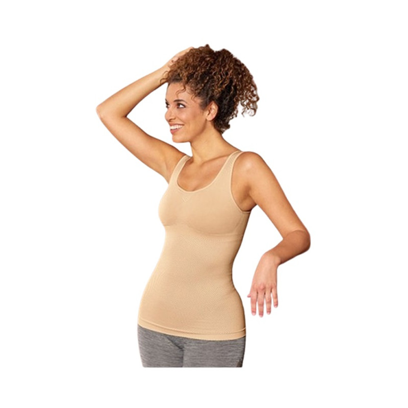 Top Liane - Débardeur Curalymph Comfort pour prothèse mammaire - Sable - Amoena