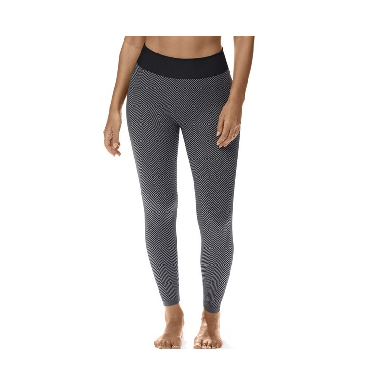 Liane - Legging Curalymph Comfort - Noir / Gris - Amoena