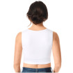 Lymph Flow Long - Soutien-gorge Sans armatures et Ouverture à l'avant - Blanc - Amoena