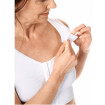 Lymph Flow Long - Soutien-gorge Sans armatures et Ouverture à l'avant - Blanc - Amoena