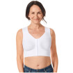 Lymph Flow Long - Soutien-gorge Sans armatures et Ouverture à l'avant - Blanc - Amoena