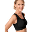 Lymph Flow - Soutien-gorge Sans armatures et Ouverture à l'avant - Noir - Amoena