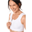Lymph Flow - Soutien-gorge Sans armatures et Ouverture à l'avant - Blanc - Amoena