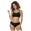Ravello - Haut de Bikini sans armatures pour prothèses mamaires - Noir / Argent - Amoena
