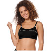 Ravello - Haut de Bikini sans armatures pour prothèses mamaires - Noir / Argent - Amoena