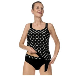 Palermo - Haut de Tankini - Noir / Ivoire - Amoena