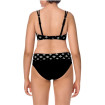 Palermo - Haut de Bikini sans armatures - Noir / Ivoire - Amoena