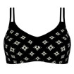 Palermo - Haut de Bikini sans armatures - Noir / Ivoire - Amoena
