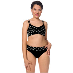 Palermo - Haut de Bikini sans armatures - Noir / Ivoire - Amoena