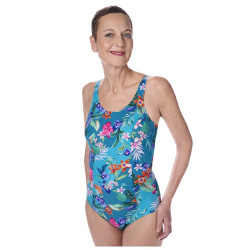 Alvor - Maillot de bain nageur - Imprimé turquoise - Amoena