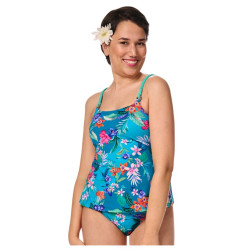 Alvor - Haut de Tankini - Imprimé turquoise - Amoena