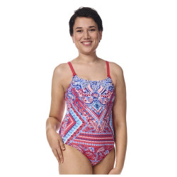 Barbados - Maillot de bain une pièce - Imprimé framboise - Amoena