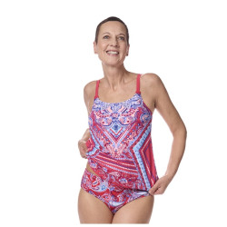 Barbados - Haut de Tankini - Imprimé framboise - Amoena - Amoena