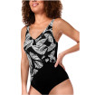Lanzarote - Maillot de bain nageur - Noir / Blanc - Amoena