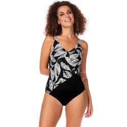 Lanzarote - Maillot de bain nageur - Noir / Blanc - Amoena