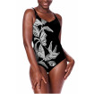Lanzarote - Maillot de bain une pièce - Noir / Blanc - Amoena