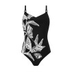 Lanzarote - Maillot de bain une pièce - Noir / Blanc - Amoena