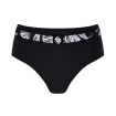 Lanzarote - Bas de bikini taille haute - Noir / Blanc - Amoena