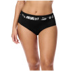 Lanzarote - Bas de bikini taille haute - Noir / Blanc - Amoena