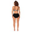 Lanzarote - Bas de bikini taille haute - Noir / Blanc - Amoena