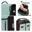 Scala Shopper Hente - Chariot de courses 2 roues - Menthe - 36 L - Andersen Shopper Manufaktur