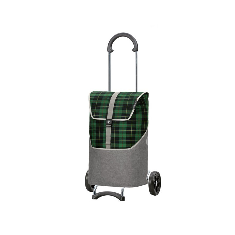 Scala Shopper Gese - Chariot de courses 2 roues - Vert - 46 L - Andersen Shopper Manufaktur