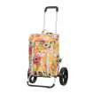 Royal Shopper Basil Bloom - Chariot de courses 2 roues - Jaune - 50 L - Andersen Shopper Manufaktur