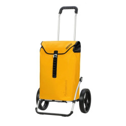 Royal Shopper Ortlieb - Chariot de courses 2 roues - Jaune - 49 L - Andersen Shopper Manufaktur