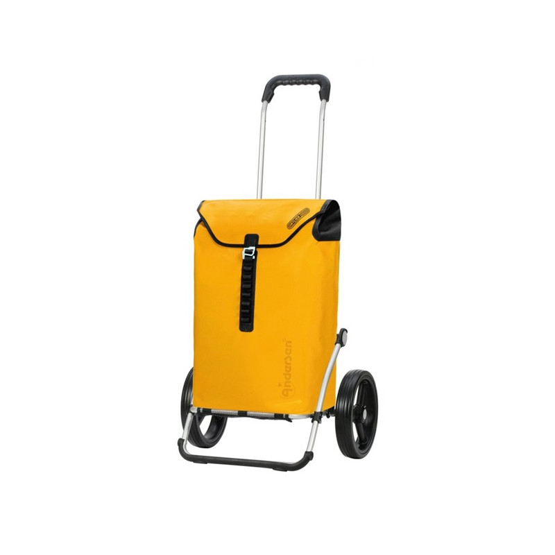 Royal Shopper Ortlieb - Chariot de courses 2 roues - Jaune - 49 L - Andersen Shopper Manufaktur