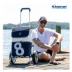 Royal Shopper 360° Mole - Chariot de courses 2 roues - Bleu - 41 L - Andersen Shopper Manufaktur