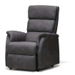 Gris foncé Fauteuil Releveur Holen - 2 Moteurs