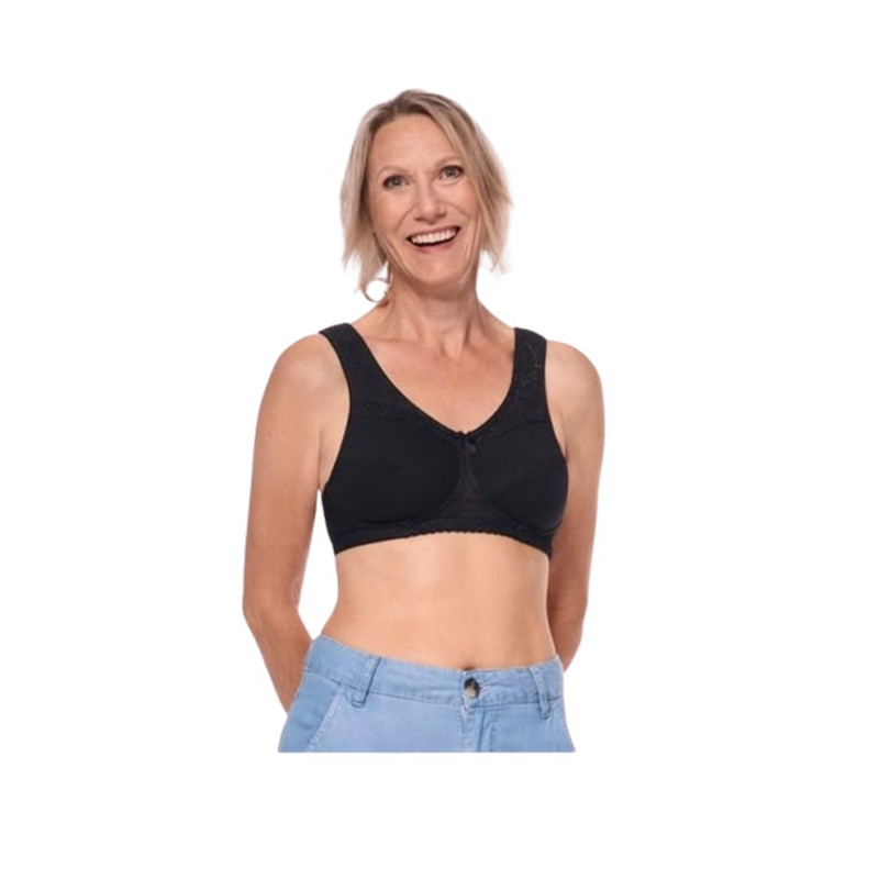 Leslie - Soutien-gorge sans armatures - Noir - Amoena