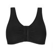 Fleur - Soutien-gorge Sans armatures Ouverture devant - Noir- Amoena