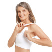Sina - Soutien-gorge Post-opératoire Sans couture de Compression Moyenne - Blanc - Amoena