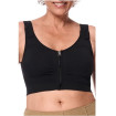 Leyla - Soutien-gorge Post-opératoire Sans couture de Compression Légère non prélavé - Noir - Amoena
