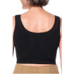 Leyla - Soutien-gorge Post-opératoire Sans couture de Compression Légère non prélavé - Noir - Amoena